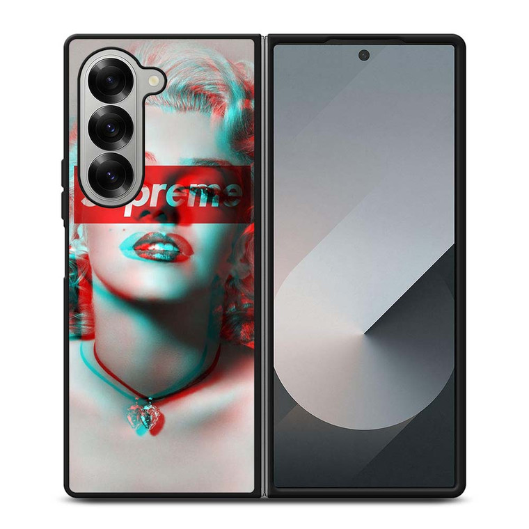 SUPREME MARILYN MONROE Samsung Galaxy Z Fold 6 Case Cover SUPREME MARILYN MONROE Samsung Galaxy Z Fold 6 Case Cover