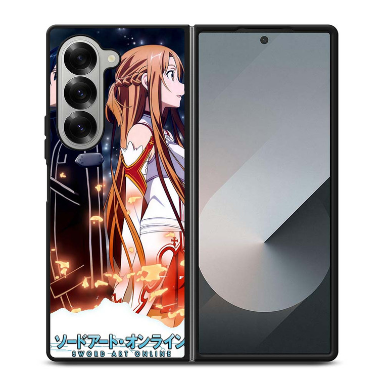 SWORD ART ONLINE KIRITO ASUNA Samsung Galaxy Z Fold 6 Case Cover