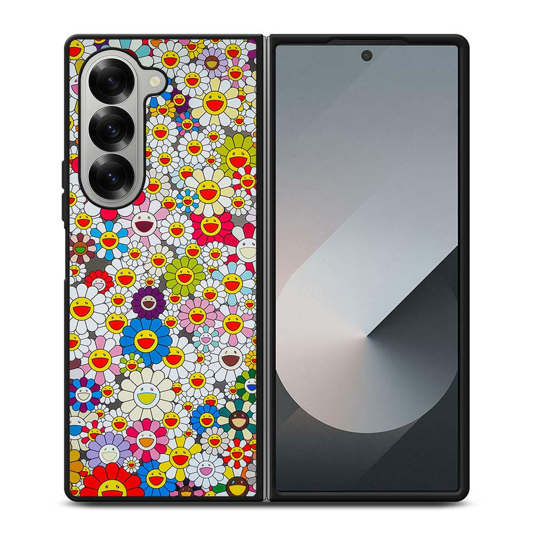 TAKASHI MURAKAMI FLOWERS Samsung Galaxy Z Fold 6 Case Cover