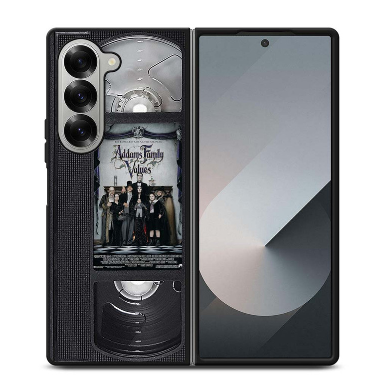 THE ADAMS FAMILY HORROR MOVIE TAPE Samsung Galaxy Z Fold 6 Case Cover