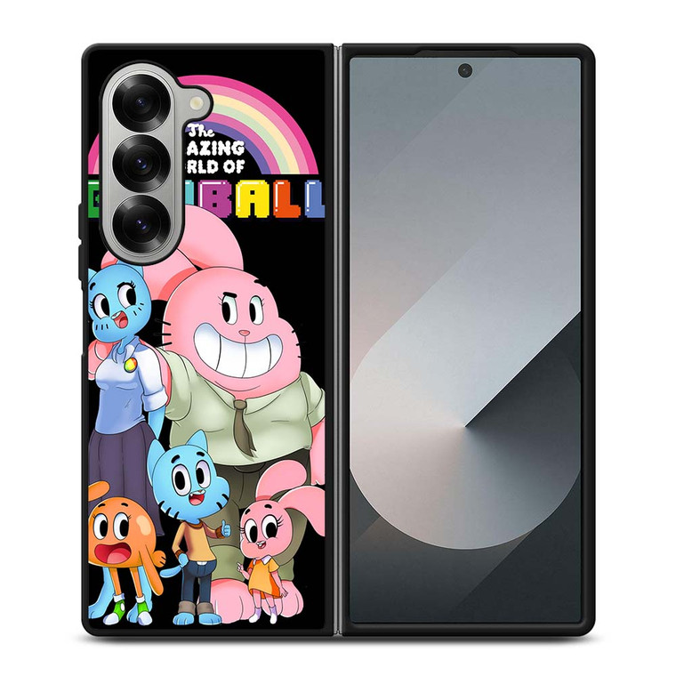 THE AMAZING WORLD OF GUMBALL CARTOON Samsung Galaxy Z Fold 6 Case Cover