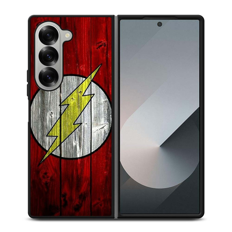 THE FLASH WOODEN Samsung Galaxy Z Fold 6 Case Cover