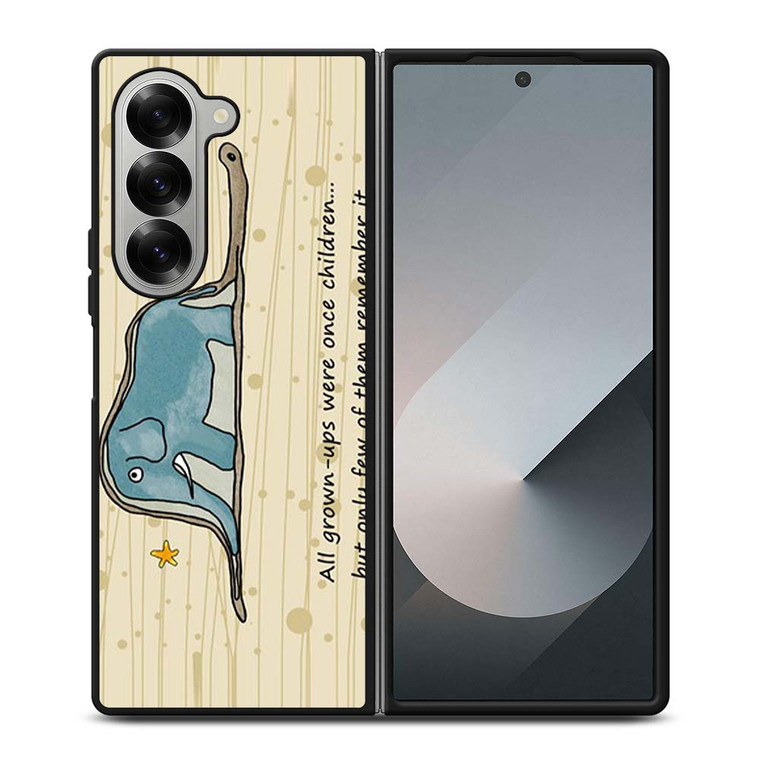 THE LITTLE PRINCE ELEPHANT Samsung Galaxy Z Fold 6 Case Cover THE LITTLE PRINCE ELEPHANT Samsung Galaxy Z Fold 6 Case Cover