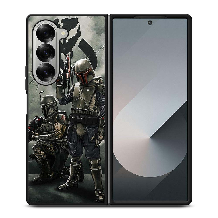 THE MANDALORIAN STAR WARS Samsung Galaxy Z Fold 6 Case Cover THE MANDALORIAN STAR WARS Samsung Galaxy Z Fold 6 Case Cover
