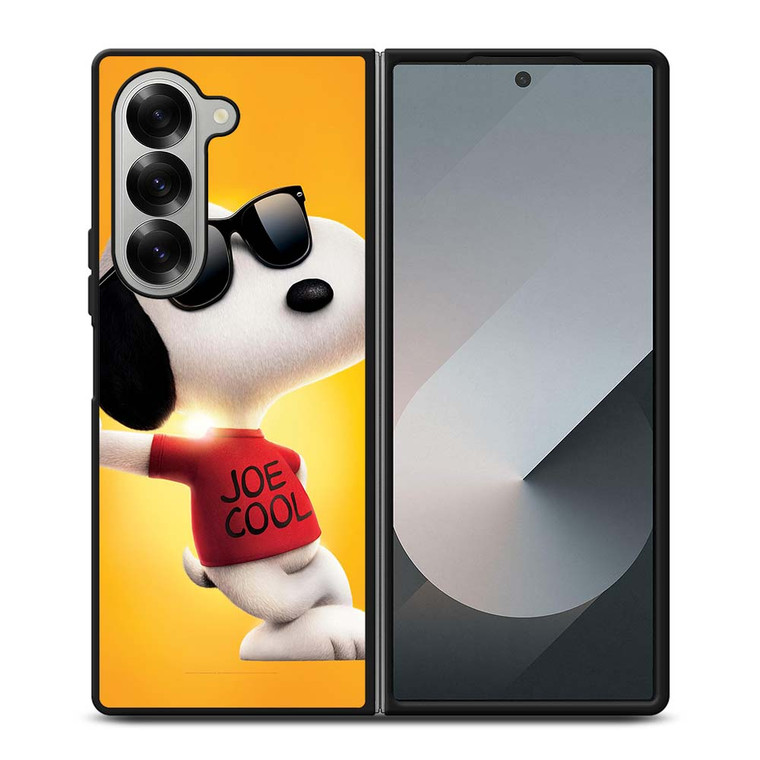 THE PEANUTS SNOOPY GLASSES Samsung Galaxy Z Fold 6 Case Cover