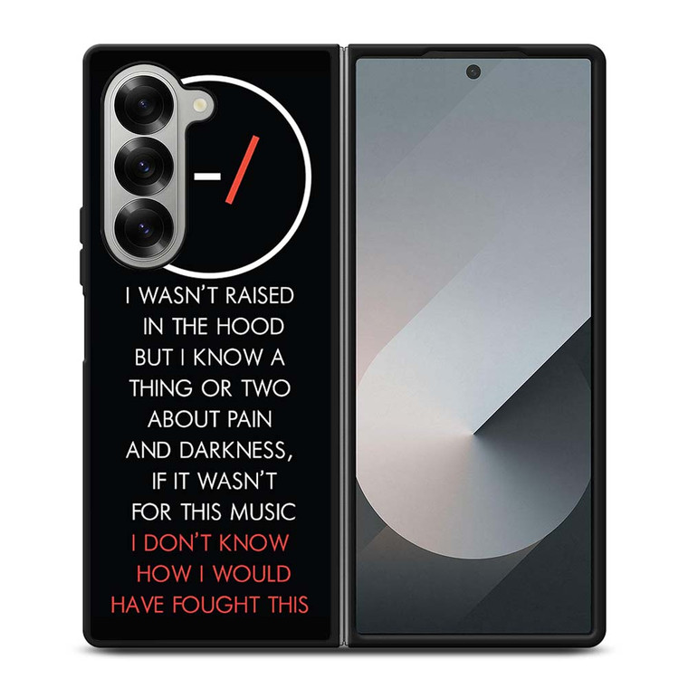 TWENTY ONE PILOTS LYRIC Samsung Galaxy Z Fold 6 Case Cover