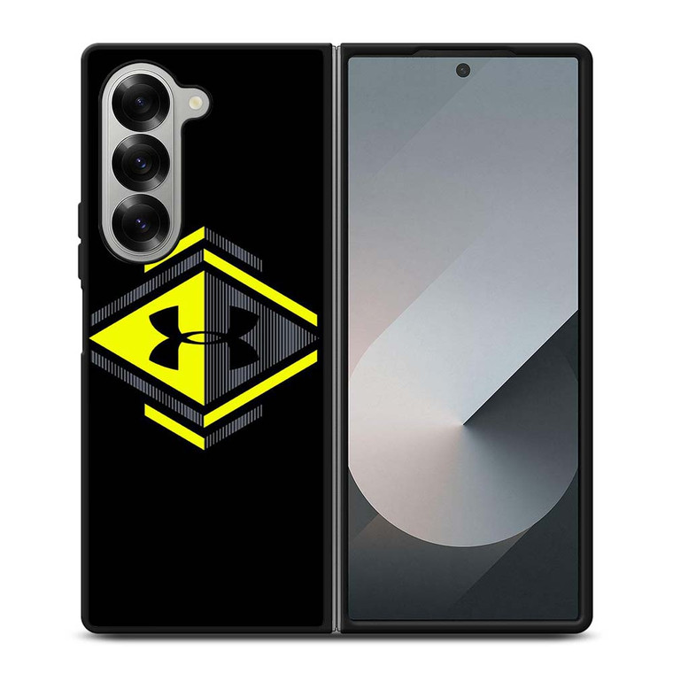 UNDER ARMOUR LOGO YELLOW Samsung Galaxy Z Fold 6 Case Cover