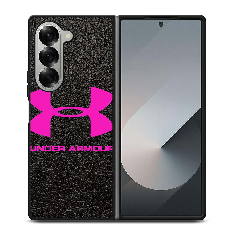 UNDER ARMOUR PINK LOGO Samsung Galaxy Z Fold 6 Case Cover