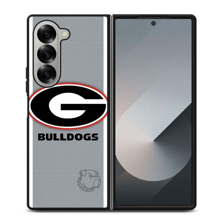 UNIVERSITY GEORGIA BULLDOGS FOOTBALL LOGO Samsung Galaxy Z Fold 6 Case Cover