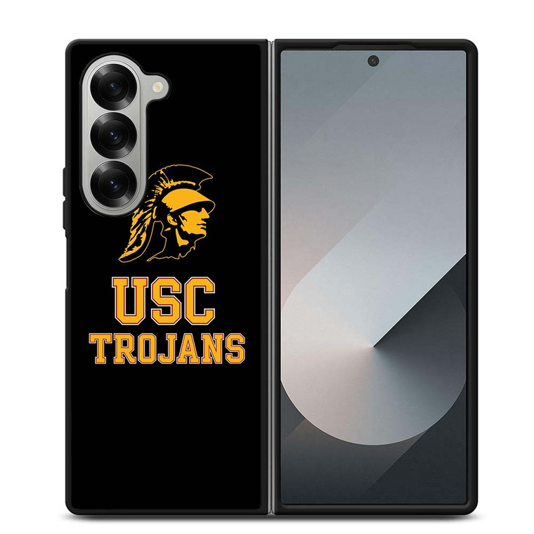 USC TROJANS LOGO Samsung Galaxy Z Fold 6 Case Cover