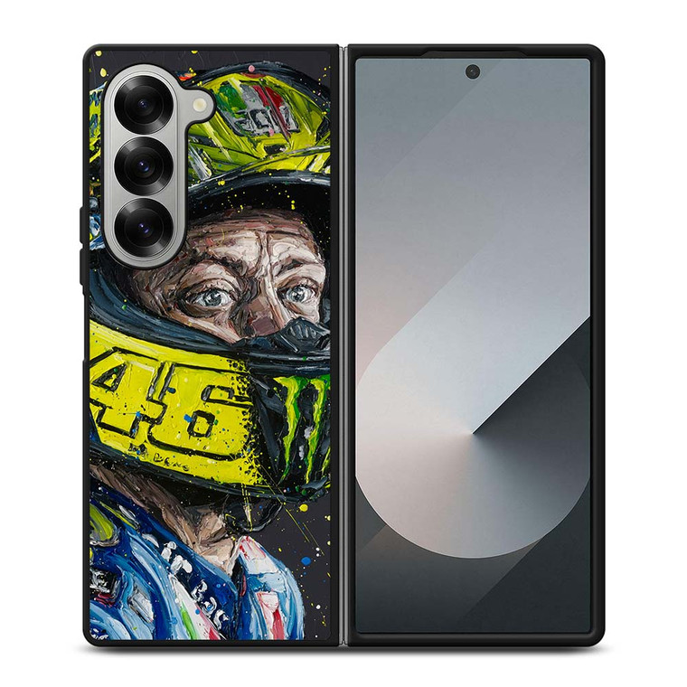VALENTINO ROSSI ART 46 Samsung Galaxy Z Fold 6 Case Cover