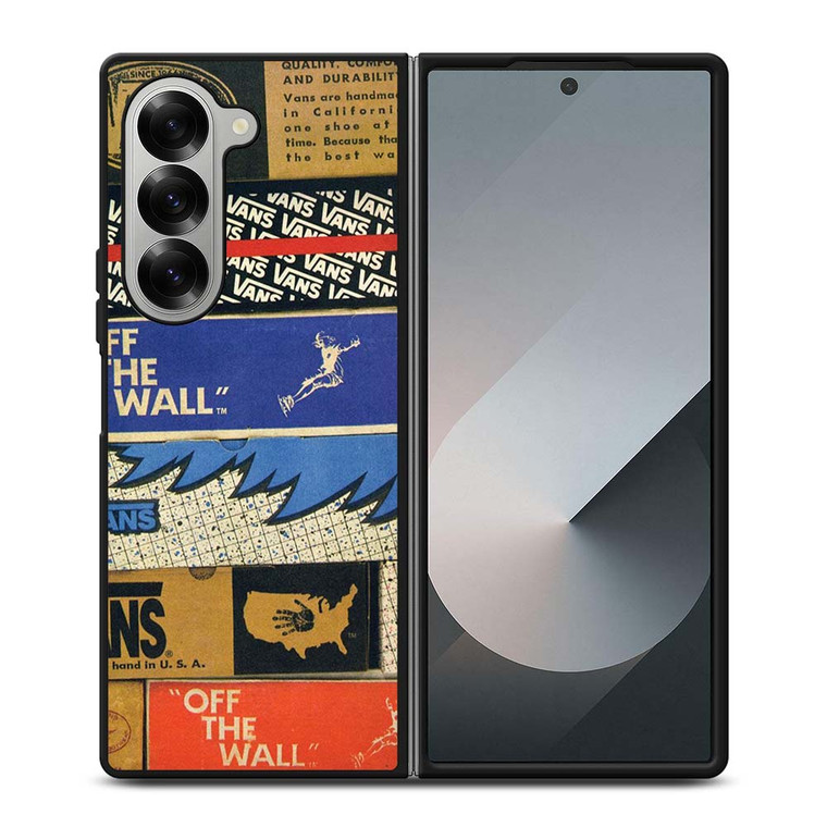 VANS LOGO BOX VINTAGE Samsung Galaxy Z Fold 6 Case Cover