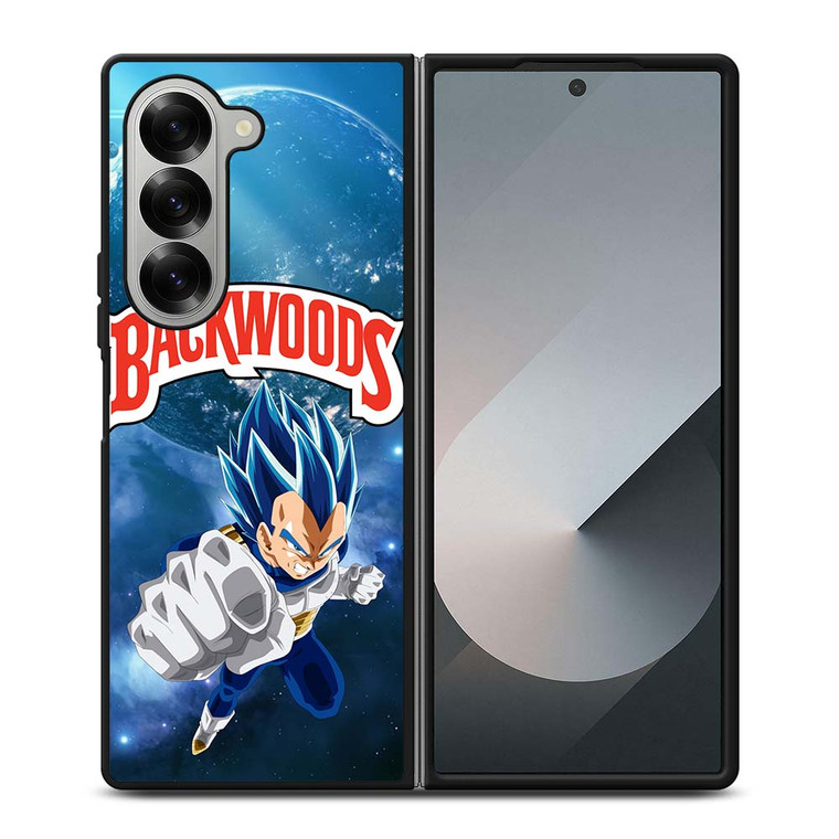 VEGETA DRAGON BALL BACKWOOD Samsung Galaxy Z Fold 6 Case Cover