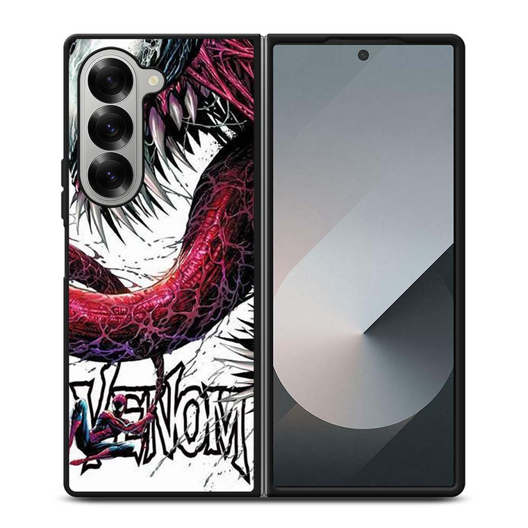 VENOM VS SPIDERMAN MARVEL COMIC Samsung Galaxy Z Fold 6 Case Cover VENOM VS SPIDERMAN MARVEL COMIC Samsung Galaxy Z Fold 6 Case Cover
