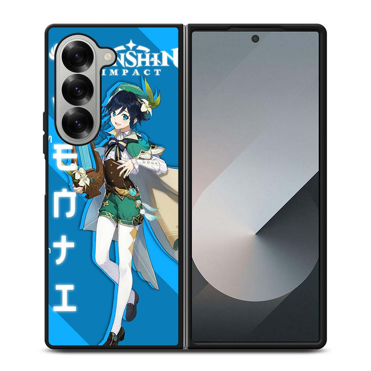 VENTI WINDBORNE BARD GENSHIN Samsung Galaxy Z Fold 6 Case Cover
