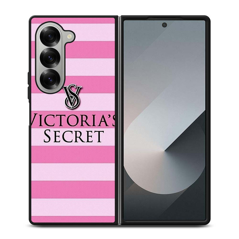 VICTORIA SECRET HORIZONTAL STRIPE LOGO Samsung Galaxy Z Fold 6 Case Cover
