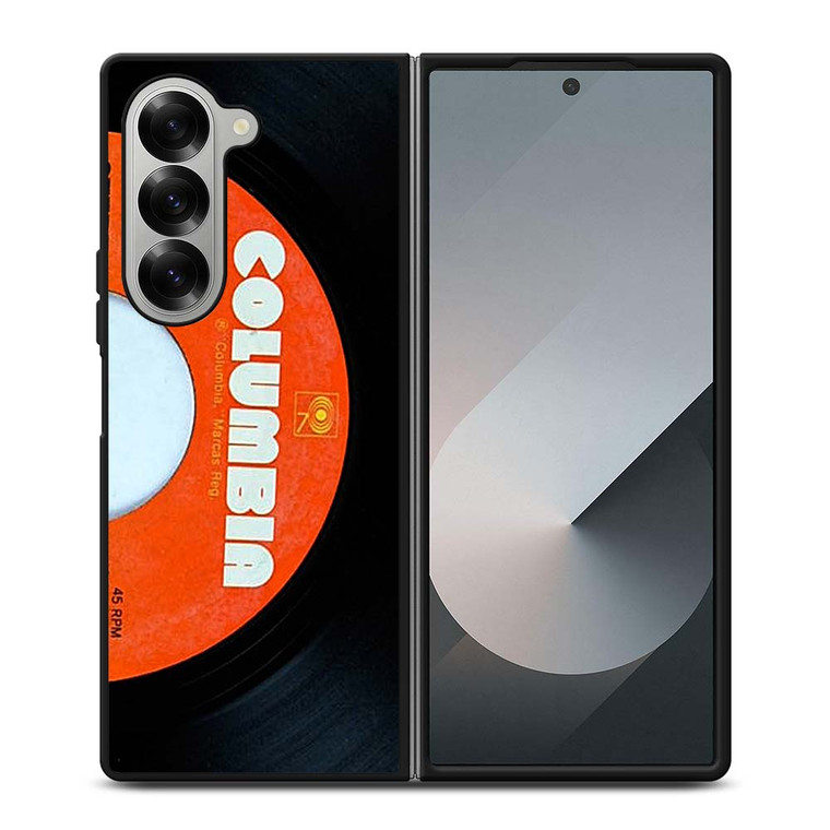VINYL RECORD BLACK DISK Samsung Galaxy Z Fold 6 Case Cover