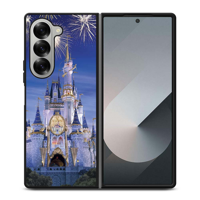 WALT DISNEY CASTLE FIREWORKS Samsung Galaxy Z Fold 6 Case Cover
