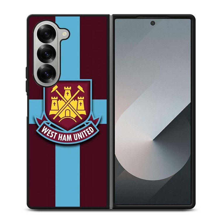 WEST HAM UNITED FC LOGO Samsung Galaxy Z Fold 6 Case Cover