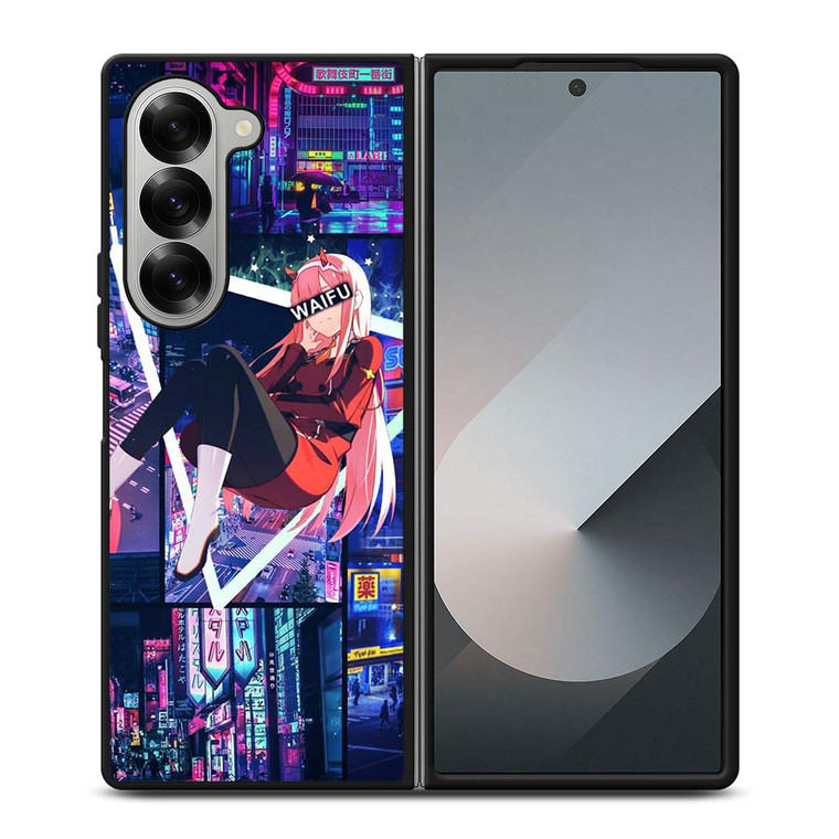 ZERO TWO DARLING WAIFU Samsung Galaxy Z Fold 6 Case Cover