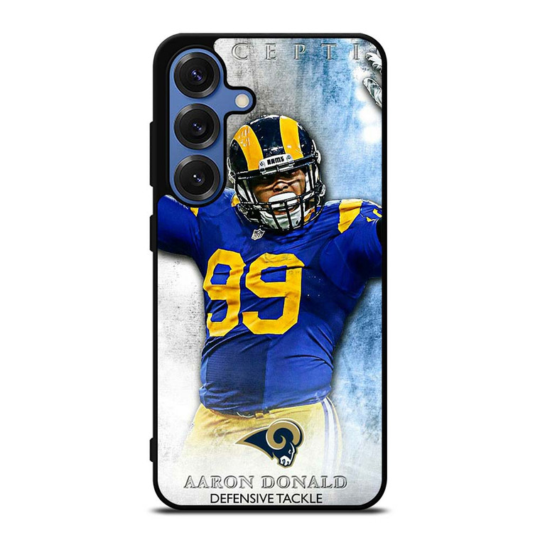 AARON DONALD RAMS Samsung Galaxy S25 Case