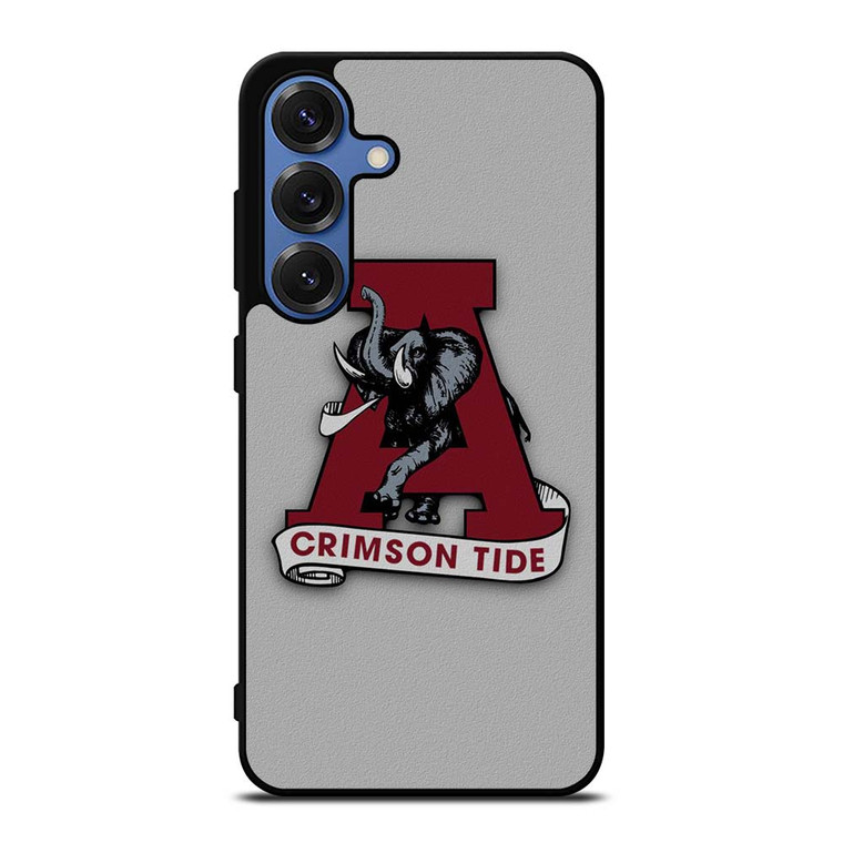 ALABAMA CRIMSON TIDE LOGO INITIAL Samsung Galaxy S25 Case
