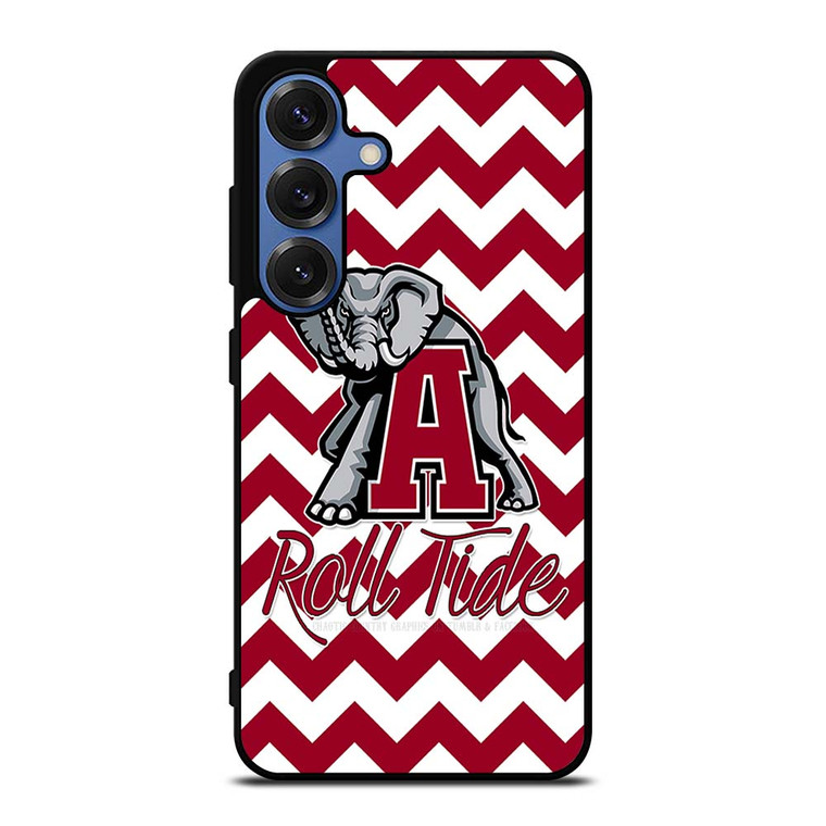 ALABAMA CRIMSON TIDE STRIP ROLL Samsung Galaxy S25 Case