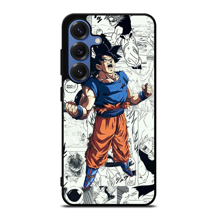 ANIME DRAGONBALL SUPER SAIYA SON GOKU COMIC Samsung Galaxy S25 Case
