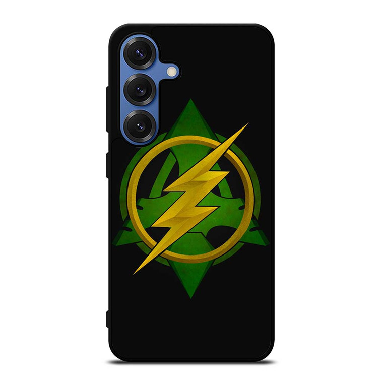 ARROW VS THE FLASH LOGO Samsung Galaxy S25 Case