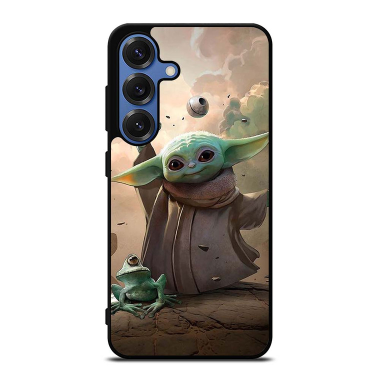 BABY YODA COSMIC Samsung Galaxy S25 Case