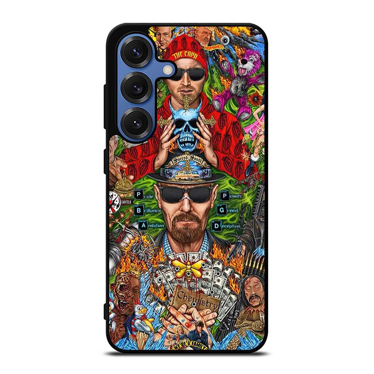 BREAKING BAD MONTAGE Samsung Galaxy S25 Case
