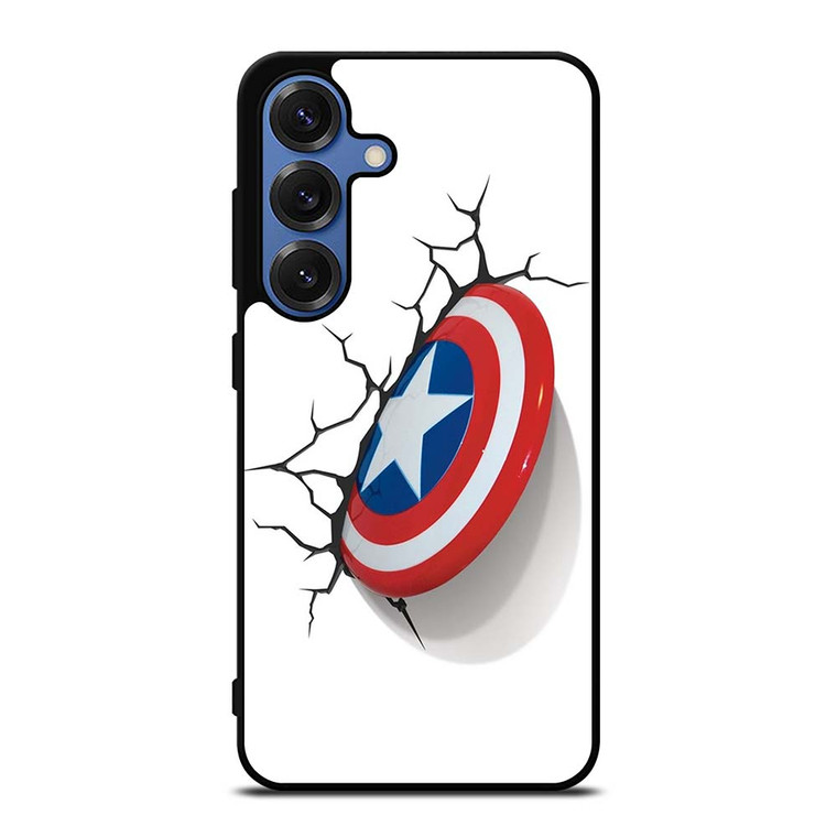 CAPTAIN AMERICA SHIELD 3D Samsung Galaxy S25 Case