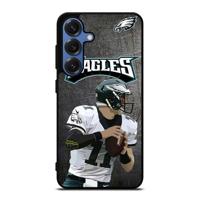 CARSON WENTZ PHILADELPHIA EAGLES 3 Samsung Galaxy S25 Case