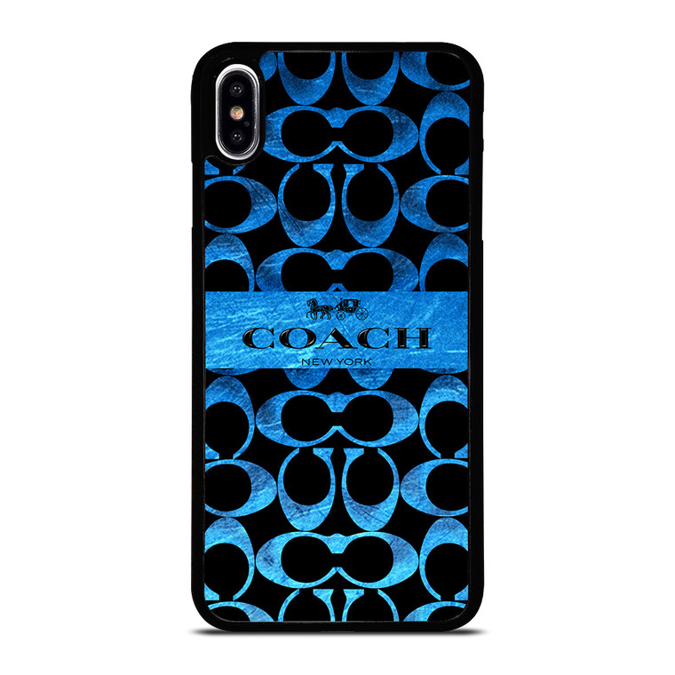 COACH NEW YORK BLUE 2 iPhone XS Max Case