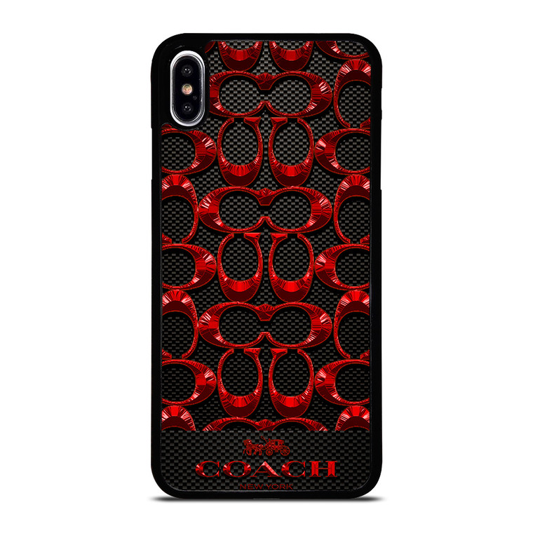COACH NEW YORK CARBON iPhone XS Max Case