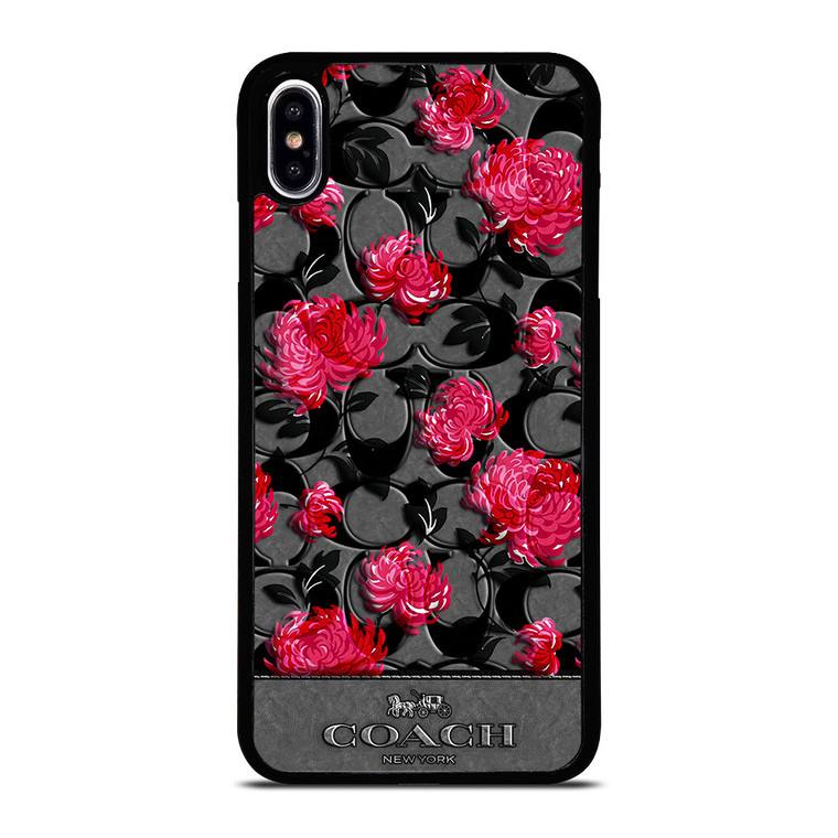 COACH NEW YORK FLOWER 3 iPhone XS Max Case