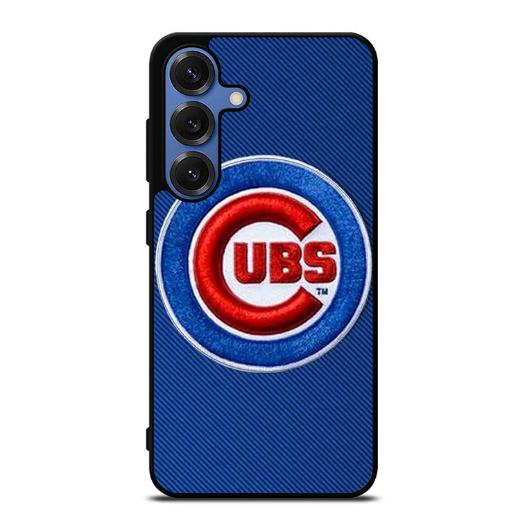 CHICAGO CUBS EMBOIRED LOGO Samsung Galaxy S25 Case