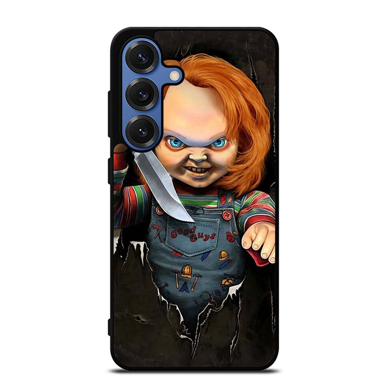 CHUCKY SCARY DOLL KNIFE Samsung Galaxy S25 Case