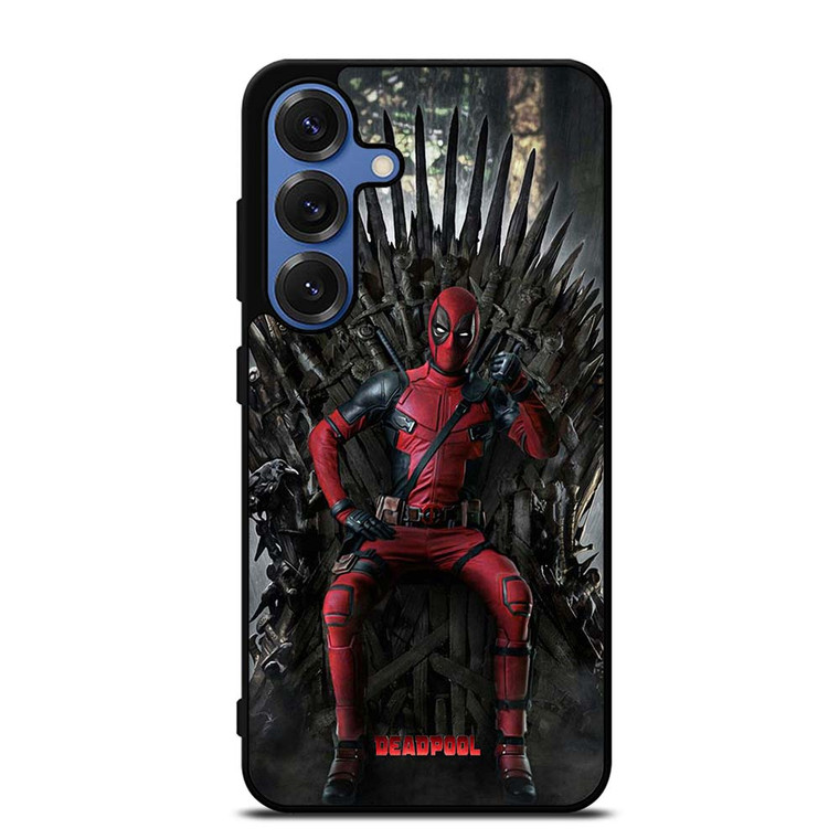 DEADPOOL THRONE MARVEL SUPERHERO Samsung Galaxy S25 Case