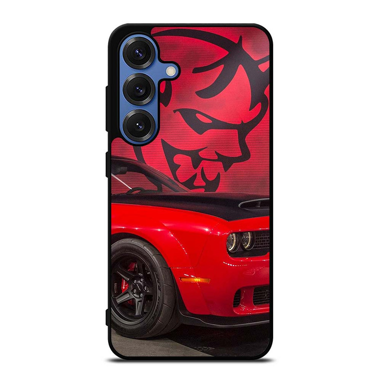 DODGE CAR DEMON LOGO RED Samsung Galaxy S25 Case