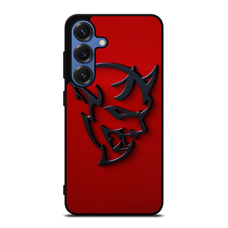 DODGE DEMON LOGO RED Samsung Galaxy S25 Case