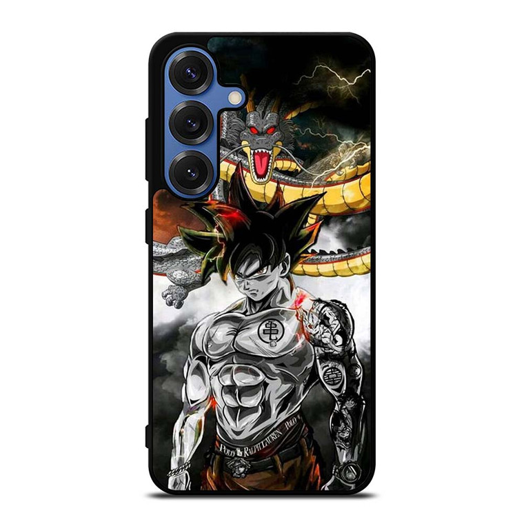DRAGON BALL GOKU AND SHENRON Samsung Galaxy S25 Case