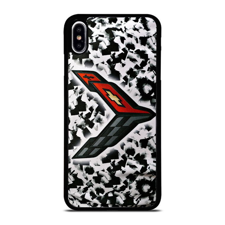 CORVETTE LOGO C8 iPhone XS Max Case