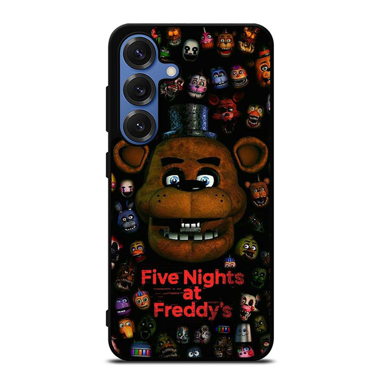 FIVE NIGHTS AT FREDDY'S FNAF FACES Samsung Galaxy S25 Case