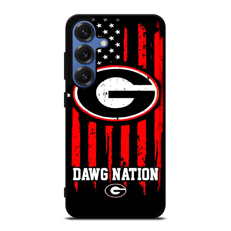 GEORGIA BULDOGS DAWG NATION Samsung Galaxy S25 Case