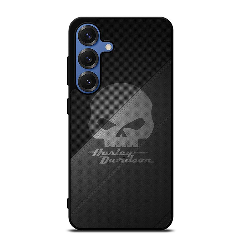 HARLEY DAVIDSON LOGO SKULL 3 Samsung Galaxy S25 Case HARLEY DAVIDSON LOGO SKULL 3 Samsung Galaxy S25 Case