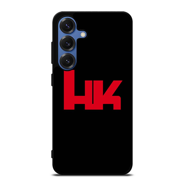 HECKLER AND KOCH Black Samsung Galaxy S25 Case
