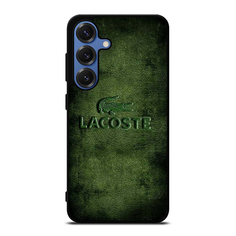LACOSTE LOGO EMBOSSED LEATHER Samsung Galaxy S25 Case