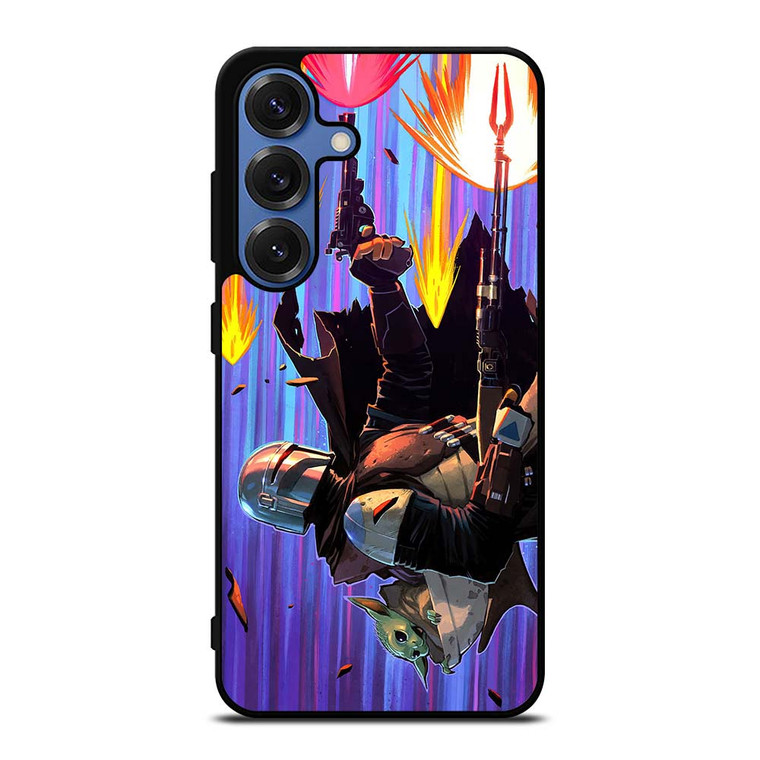 MANDALORIAN GROGU BABY YODA STAR WARS Samsung Galaxy S25 Case