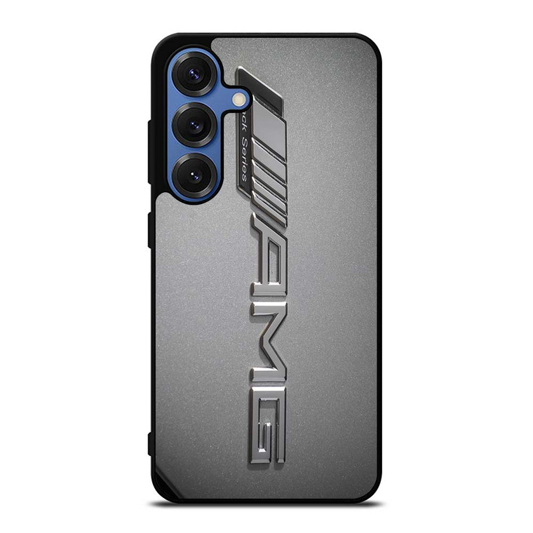 MERCEDES AMG LOGO CHROME EMBLEM Samsung Galaxy S25 Case